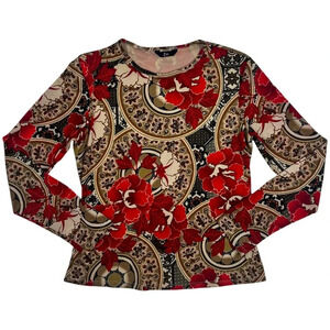 Vintage 90’s Mesh Long Sleeve Top